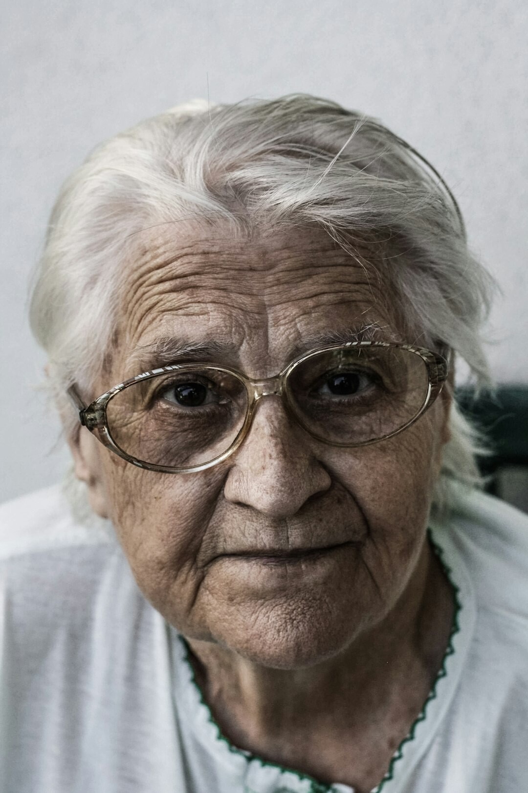 elderly woman portrait